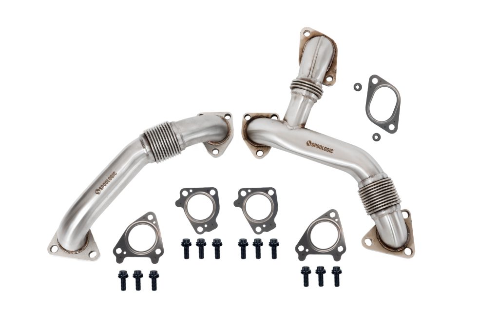 SPOOLOGIC Heavy Duty 304SS High-Flow Bellowed Up-Pipe Kit