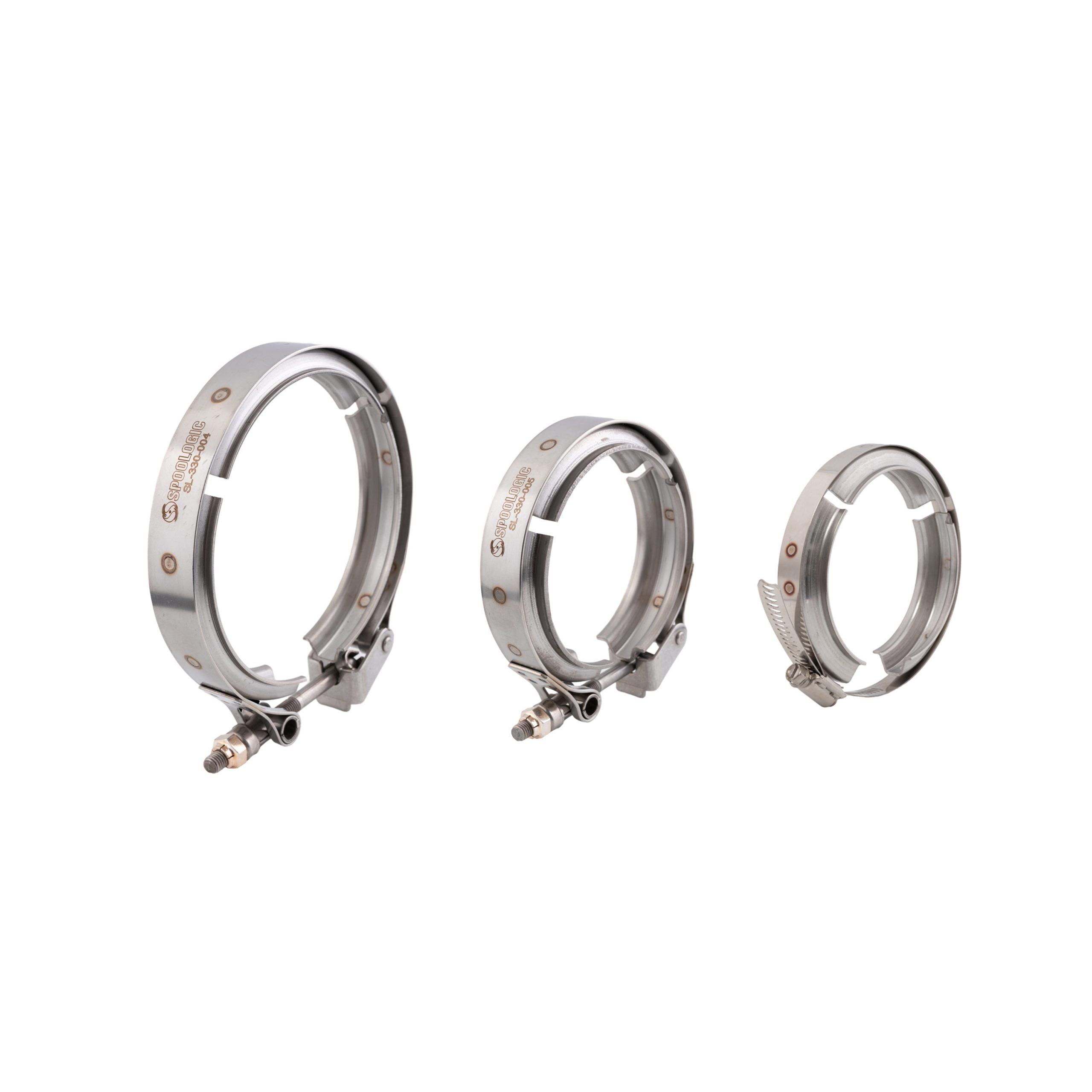 SPOOLOGIC Turbo V-Band Clamp Kit
