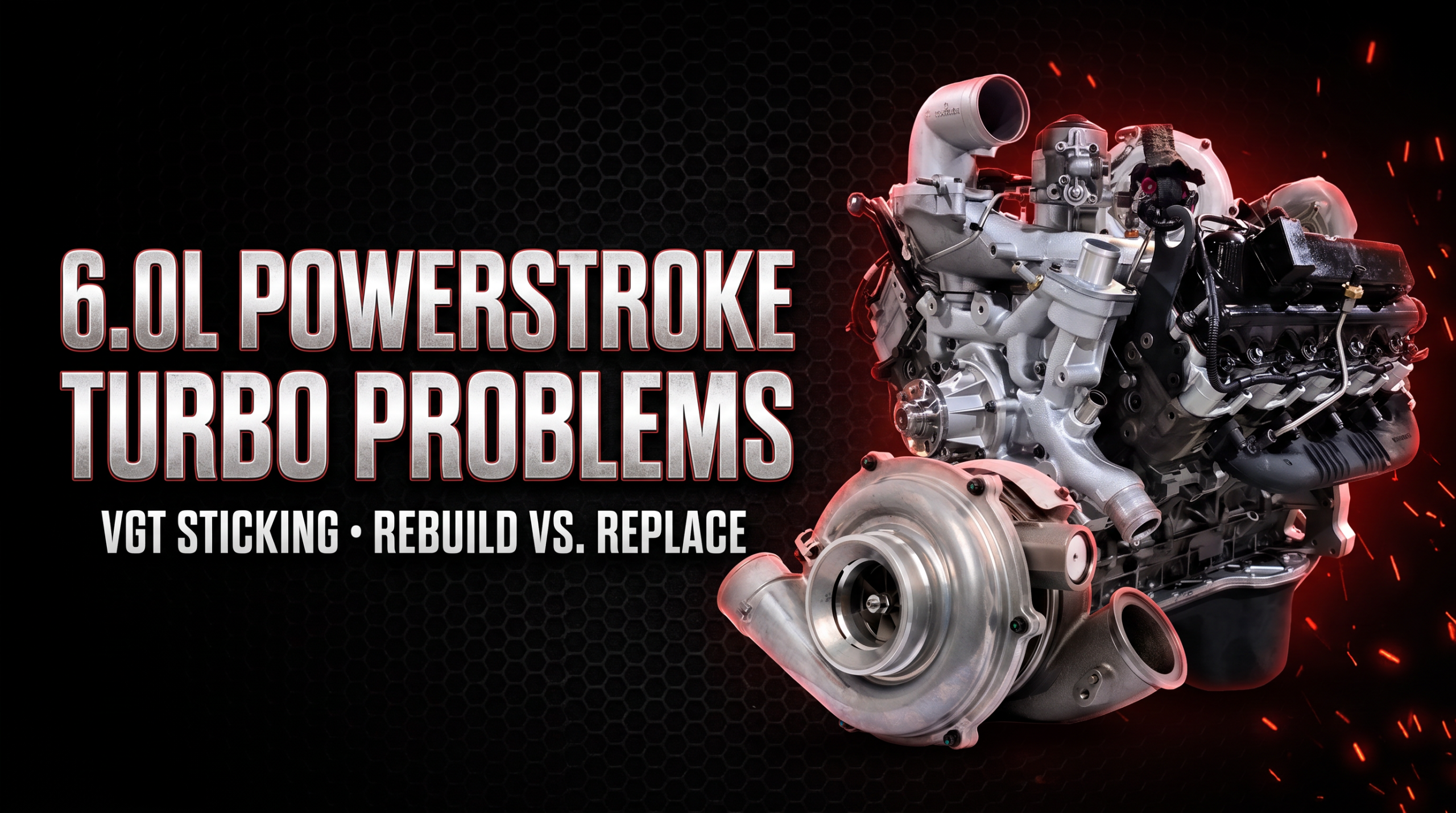 6.0L Powerstroke Turbo Problems: VGT Sticking, Unison Ring Failure, and When to Rebuild vs. Replace